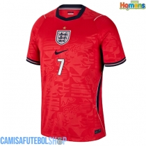 Camisa de time de futebol Inglaterra Bukayo Saka #7 Replicas 2º Equipamento Mundo 2026 Manga Curta